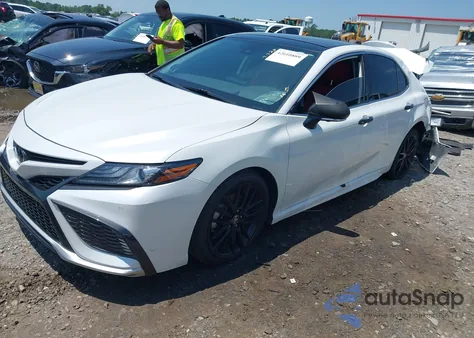 2023 Toyota Camry Xse V6 из США, поврежденный, VIN 4T1KZ1AK7PU083834